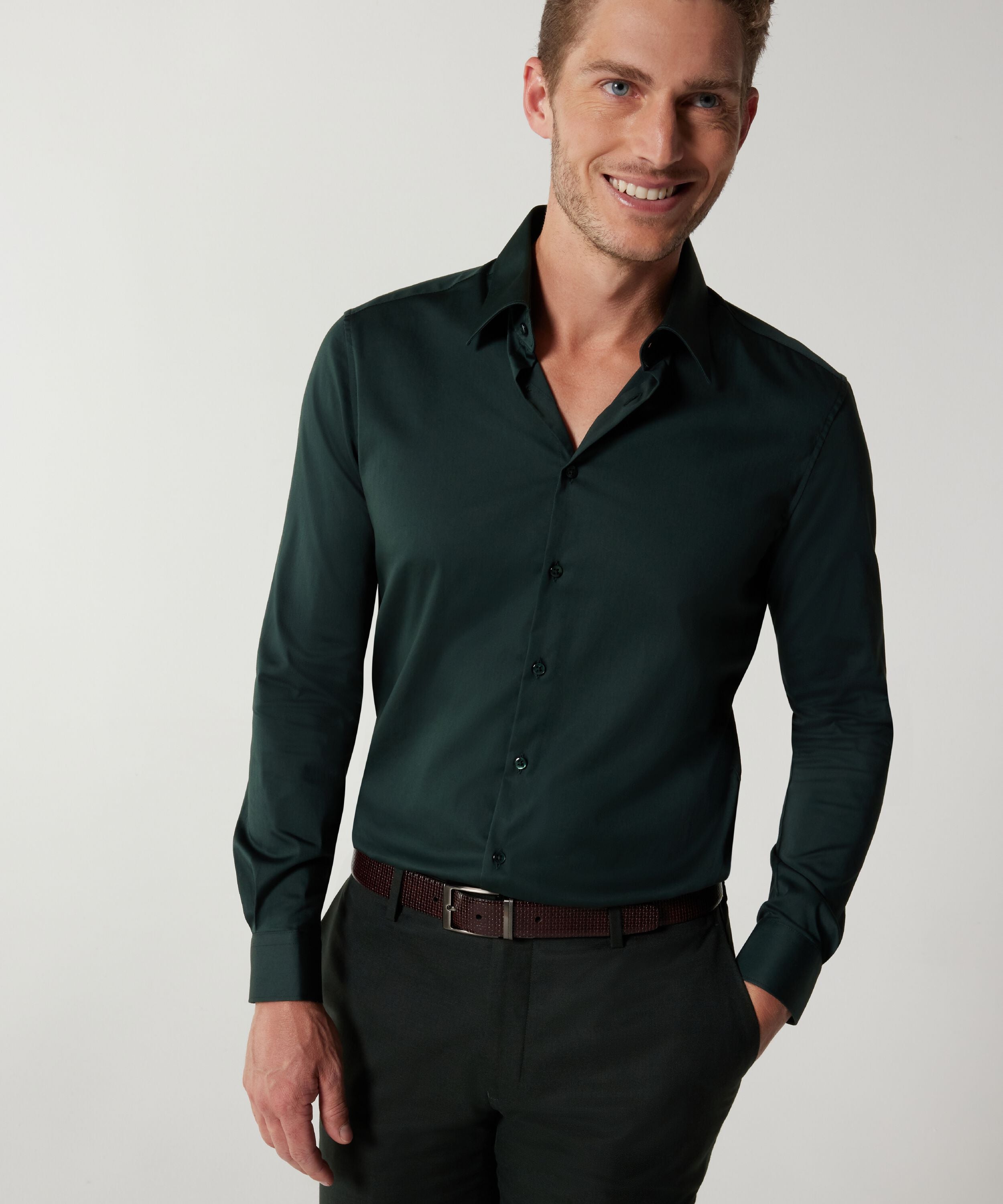 XAVI CART #4431 Long Sleeve Regular Stretch