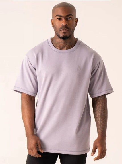XAVI CART #4437 Throwback Oversized Fleece T-Shirt