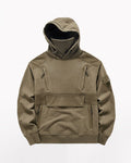 XAVI CART #4442 Tech wear Tactical Multi-Pocket Mask Hoodie